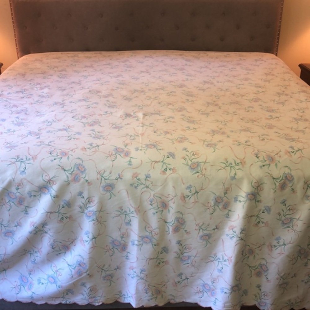 Frette Floral King Bedspread